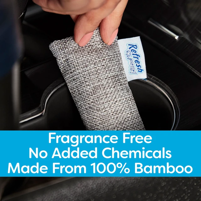 Alt view image 4 of 6 - Refresh Your Car! Charcoal Bag Air Freshener, 3 Count