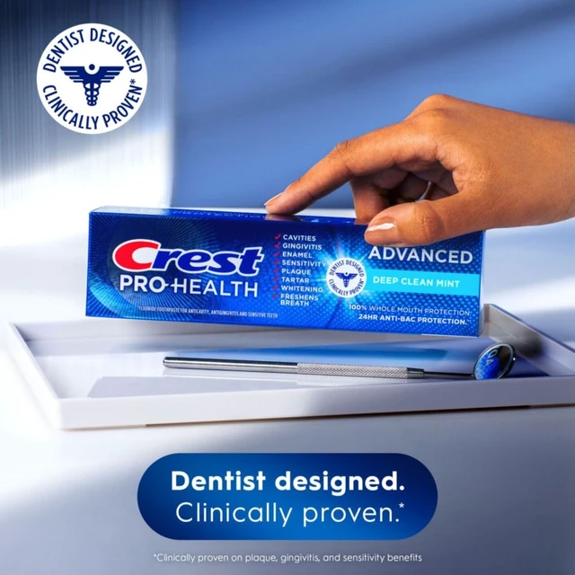 Alt view image 7 of 7 - Crest Pro-Health Advanced Deep Clean Mint Toothpaste, 5.1Oz
