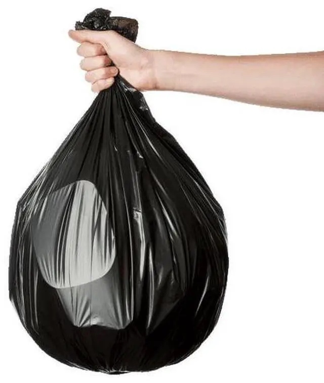 Alt view image 2 of 4 - Karat 33-39 Gallon Trash Bags | 1.2 Mil | Black Heavy Duty Garbage Can Liners | (33" x 39") 100 ct