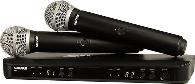 Main image of BLX288/PG58 Dual Wireless Vocal System - H9 Band