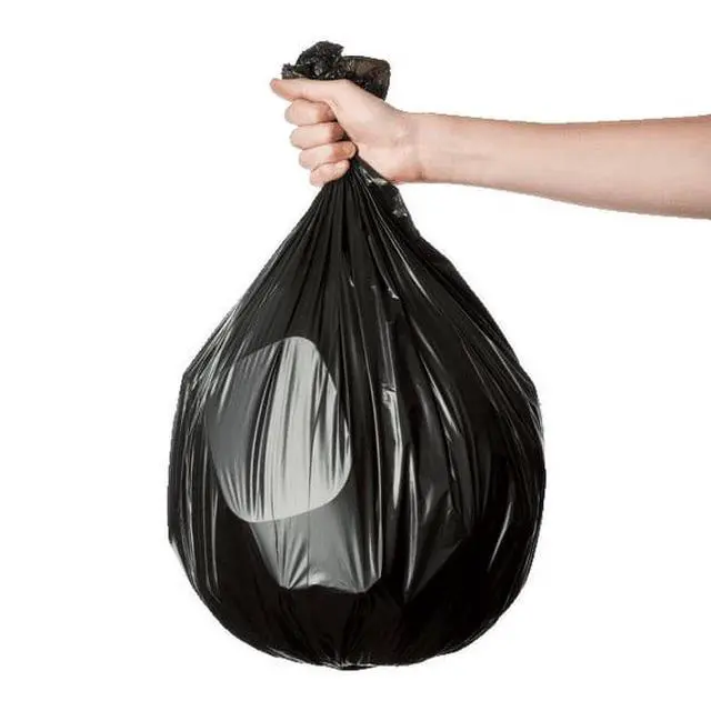 Alt view image 2 of 4 - Karat 33-39 Gallon Trash Bags | 1.2 Mil | Black Heavy Duty Garbage Can Liners | (33" x 39") 100 ct