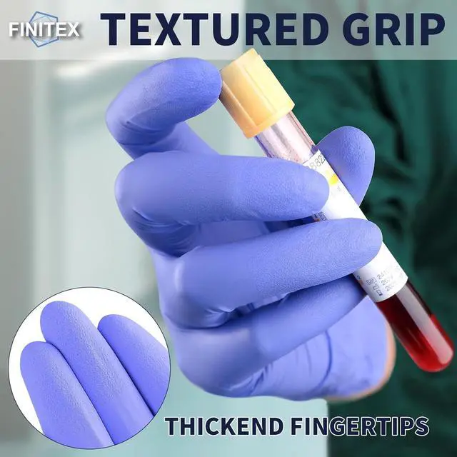 Alt view image 5 of 7 - Nitrile Disposable Medical Exam Latex-free 100/1000PCS Chemo Food Gloves | Latex-free,Powder-Free,Medical Grade,Chemo Chemotherapy,Food Grade,Examination,Food Glove,Cleaning,Examination