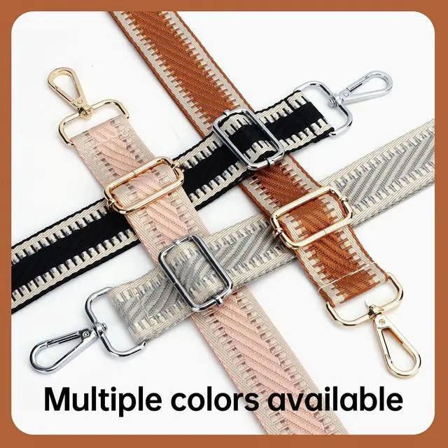 Alt view image 4 of 5 - Purse Straps Replacement Crossbody Wide Bag Strap for Purses Adjustable Shoulder Straps for Women Handbags