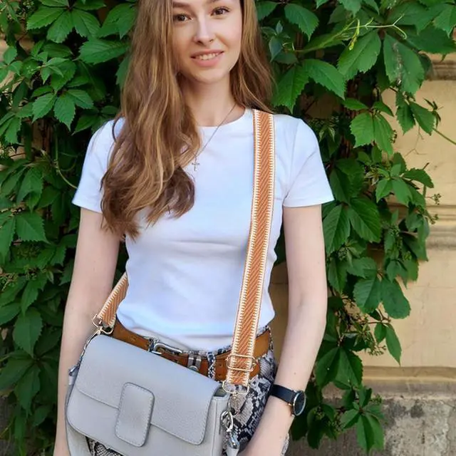 Alt view image 5 of 5 - Purse Straps Replacement Crossbody Wide Bag Strap for Purses Adjustable Shoulder Straps for Women Handbags