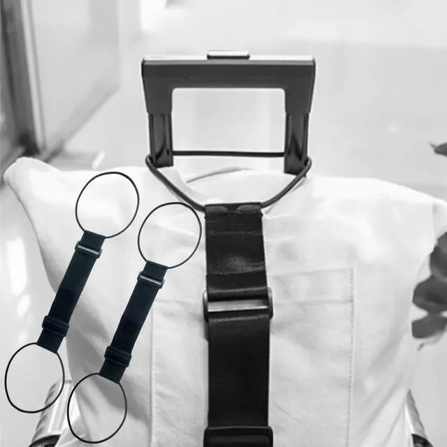 Alt view image 6 of 7 - 4 Pack Luggage Straps Suitcase Adjustable Elastic Belt