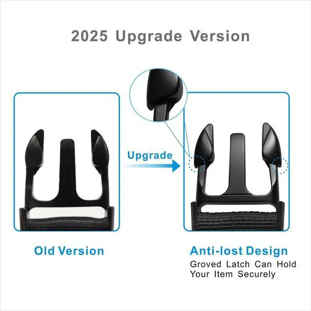 Alt view image 2 of 7 - Wisdompro Jacket Gripper Strap for Travel, Nylon Add a Bag Luggage Straps | Baggage Suitcase Belts Travel Accessories with Hook and D-Ring - Make Your Hands Free, Easy to Carry Your Extra Bags