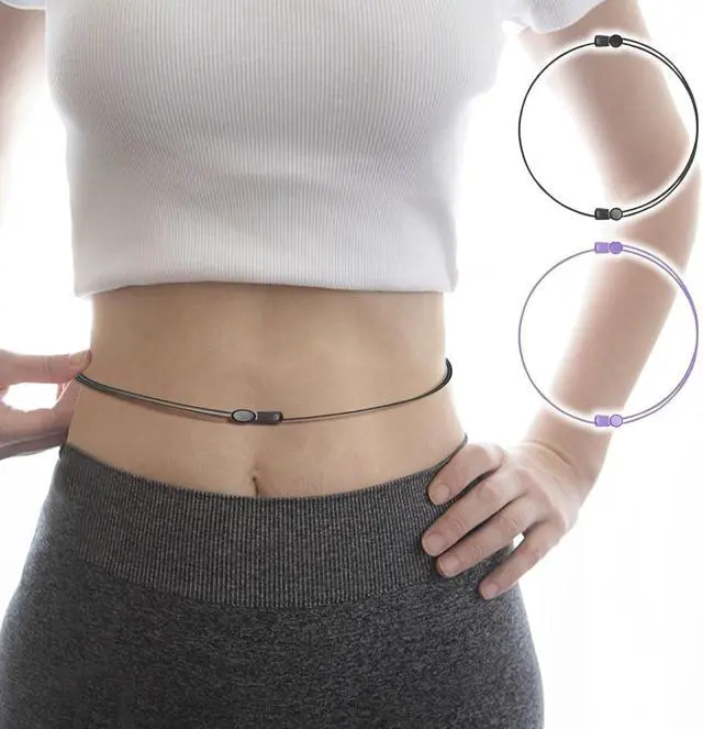 Alt view image 4 of 5 - Adjustable Band, Crop Tool for Sweater & Shirt, Belly Leaking Elastic Band