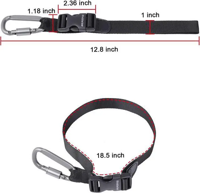 Alt view image 4 of 7 - Luggage Straps, Add a Bag Luggage Strap Jacket Gripper, Luggage Straps Carry-on Baggage Suitcase Straps Belts Travel Accessories (Black, Hook x 1)