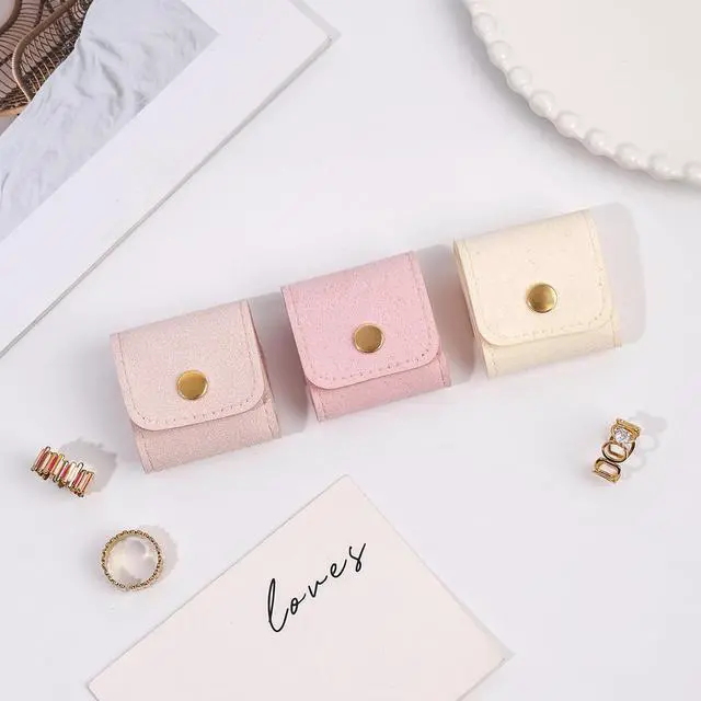 Alt view image 2 of 6 - 3 Pack Mini Jewelry Organizer, Travel Jewelry Case, Foldable Multifunctional Travel Jewelrys Pouch for Earrings, Necklaces, Rings, Chain Bracelets, Brooches