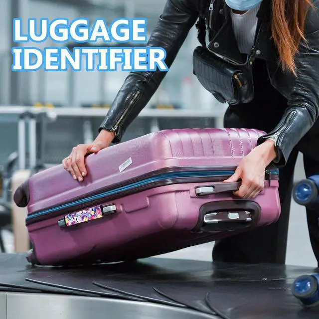 Alt view image 5 of 7 - Luggage Handle Wrap 3Pcs Suitcase Identifier - Bogg Bag Strap Wrap Cover, Easy Identification Bright Neoprene Marker Sleeve Grips Comfort Travel Accessories for Airport (Y12)