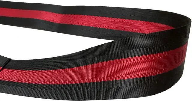 Alt view image 3 of 5 - MAGARROW 1.5" Utility Straps with Buckle Adjustable, 4-Pack (RED/Black, 9.5 feet Long)