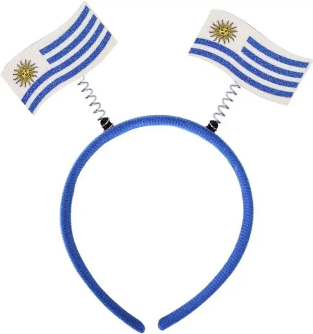 Main image of Soyzvteo Soccer World Cup Headbands Country Flag Hairbands Hair Accessories for Women Men for Cheering at Football Events