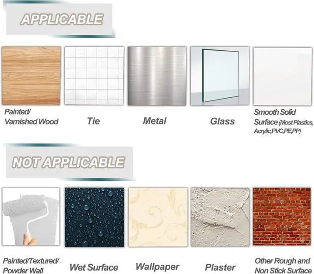Alt view image 7 of 7 - 20 Small Hooks+25 Strips, Clear Wire Utility Hooks with Removable Strips Damage-Free, Wall Hooks for Hanging Home Decor, Value Pack