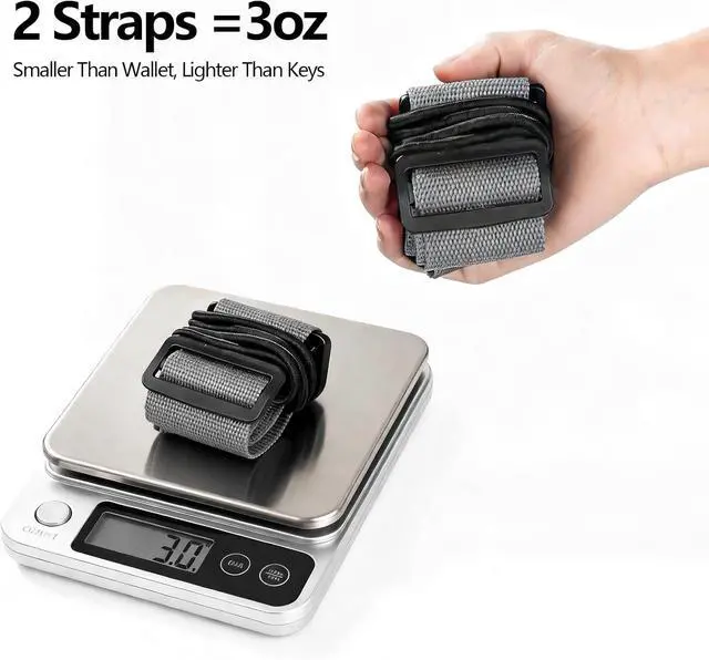 Alt view image 7 of 7 - Adjustable Luggage Connector Straps for Suitcases, Add a Bag Elastic Belt | Securely Attach Bags, Backpacks and Accessories to Suitcases, 6mm Thick Elastic Cord, Adjustable Length 11-17", 2 Pack