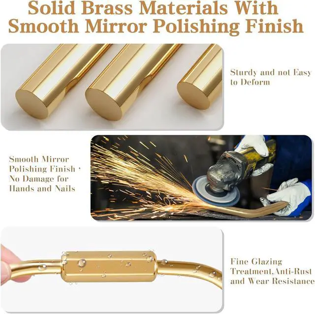 Alt view image 6 of 7 - Muitcdo Brass Key Rings Bulk, Gold Key Chain Organizer Holder for Men Women with Secure Screw Locking, Cute Purse Bag Charms for Handbags, Small Carabiner Clip for Dog Leash Pet Tags (4 Pack)
