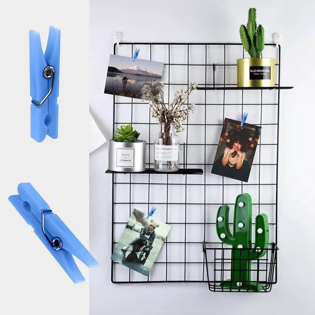Alt view image 6 of 7 - 30 Pcs Mini Clothes Pins, 1.4 Inch Plastic Clothes Pins for Baby Shower Games Party Decorations DIY Crafts (Blue)