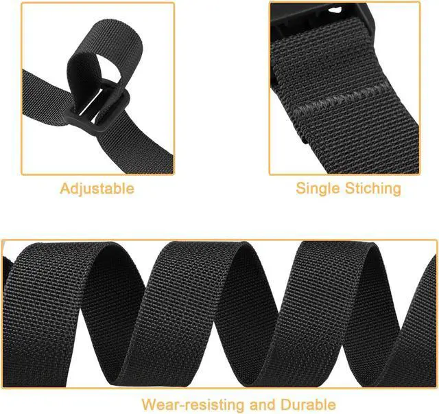Alt view image 3 of 7 - MAGARROW 24" 40" 60" 100" Strap Buckle Packing Straps Adjustable 1-Inch Belt