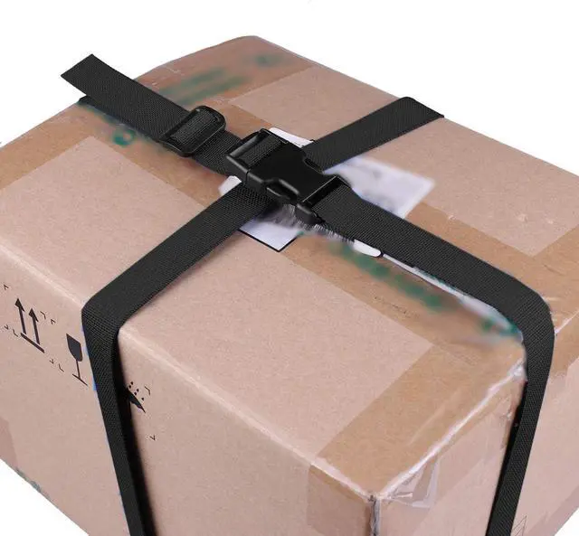 Alt view image 5 of 7 - MAGARROW 24" 40" 60" 100" Strap Buckle Packing Straps Adjustable 1-Inch Belt