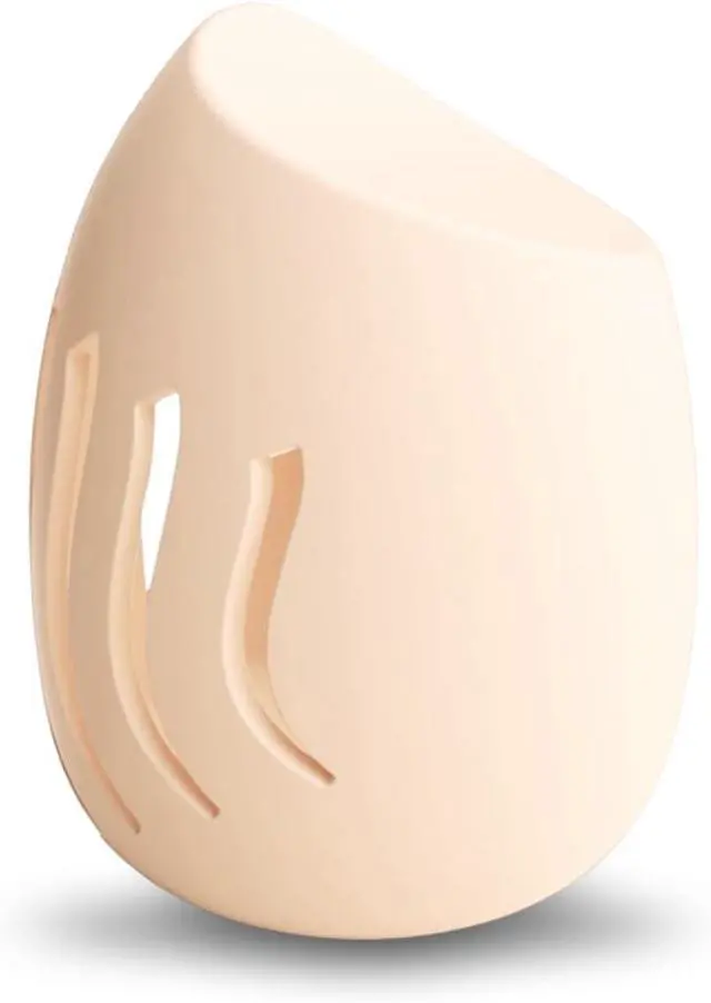 Main image of Silicone Makeup Sponge Holder,Fit All Sponges,Double-Sided Breathable(Beige | Travel & Business & Daily, Quick Drying, Easy to Carry, lightweight & Space-saving