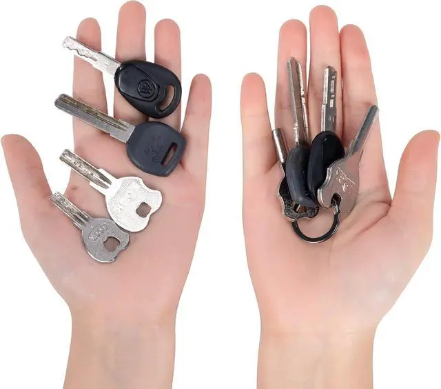 Alt view image 2 of 7 - Rainspire Heavy Duty Key Rings - Stainless Steel, 10 Pcs Round Split Key Rings