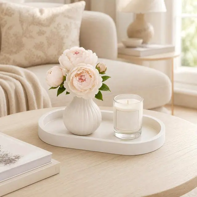 Alt view image 2 of 7 - Bathroom Tray,Vanity Tray,Perfume Tray for Makeup,Perfume,Trinket