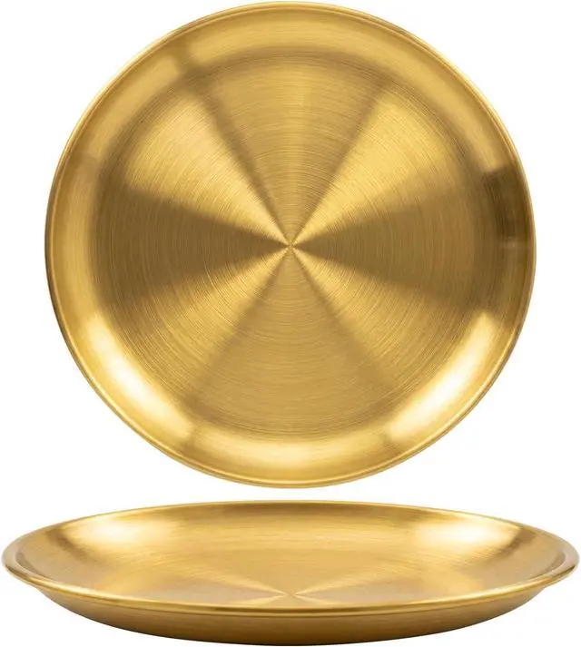 Alt view image 7 of 7 - 5.5 Inch Small Gold Tray - Decorative Trays for Jewelry, Candles, and Keys | Suitable for bathrooms, vanities, coffee tables, jewelry displays, and candle trays