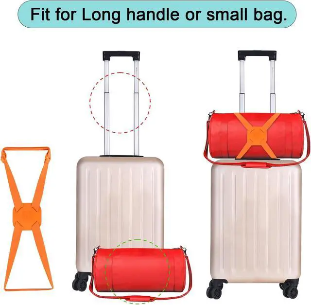 Alt view image 3 of 7 - Luggage Straps Bag Bungee Luggage Straps Suitcase Adjustable BeltAdd a Bag Easy to Travel Suitcase Elastic Strap Belt