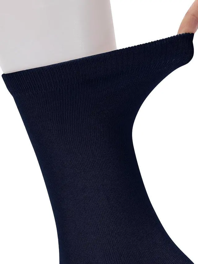 Alt view image 2 of 7 - Forony Mens Dress Socks Size 8-13 Anti Odor Combed Cotton Moisture Wicking | Comfy,Breathable,Quick Dry,Formal,Business,Tuxedo,Prom,Casual,Everyday,Best Man,Wedding,Suit Outfits,1 Pack