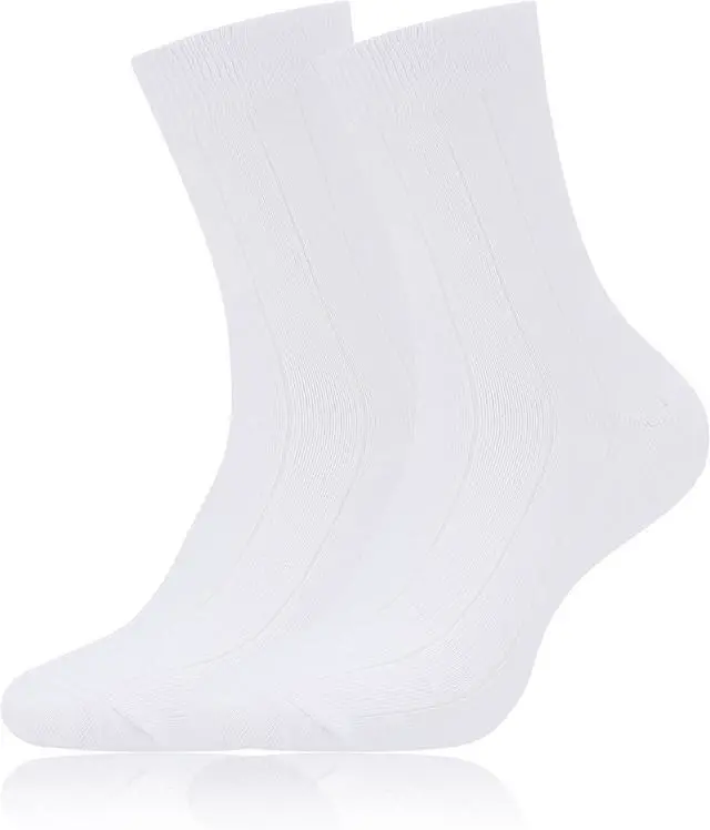 Main image of Forony Mens Dress Socks Size 8-13 Anti Odor Combed Cotton Ribbed | Comfy,Breathable,Moisture Wicking,Quick Dry,Formal,Business,Tuxedo,Prom,Casual,Everyday,Best Man,Wedding,Suit,1 Pack