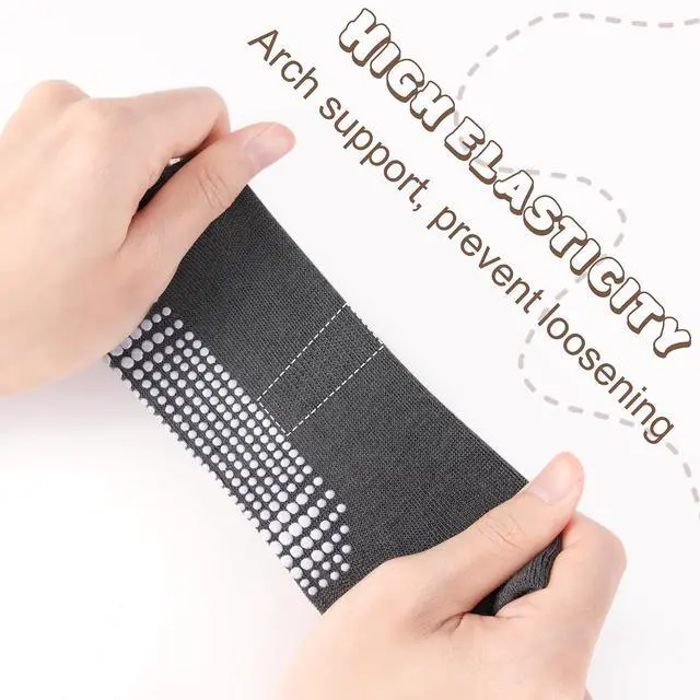 Alt view image 6 of 7 - GRPSKCOS Non Slip Toddler Socks 15 Pairs Toddler Grip Anti Skid Low Cut Socks for 1-7 Years Boys Girls
