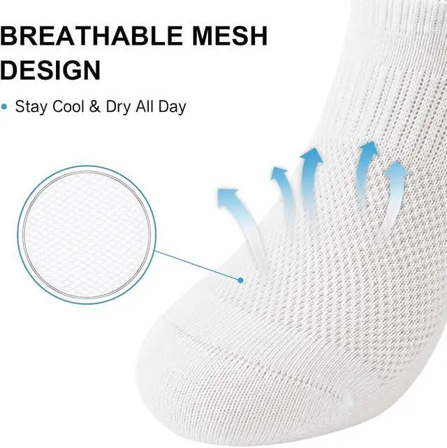Alt view image 2 of 7 - No Show Socks Womens Cotton Low Cut Non Slip Socks Flat Liner Sock 6 Pairs
