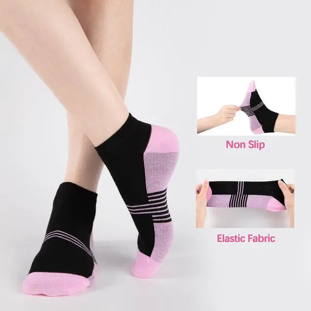 Alt view image 4 of 7 - Heatuff 15 Pairs Womens Ankle Socks Thin Low Cut Casual Socks