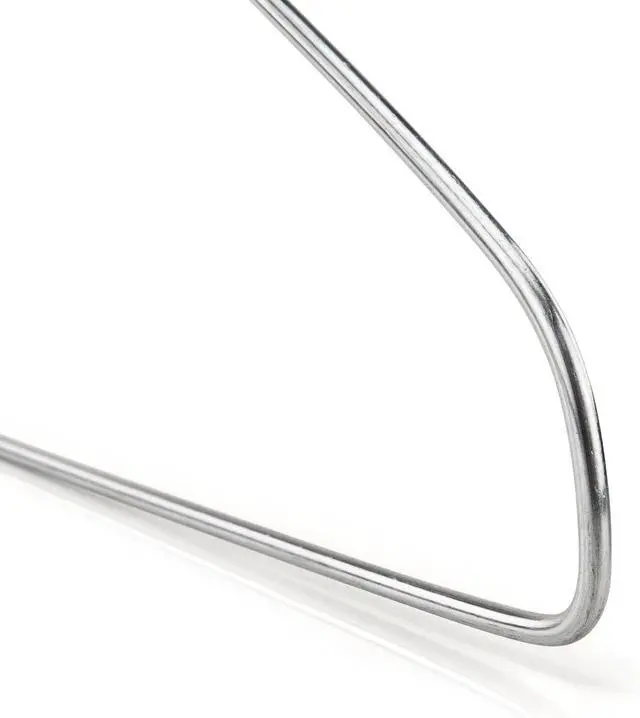 Alt view image 4 of 5 - HANGERWORLD Silver Metal Wire Clothes Hangers 16inch 13 Gauge Clothes Garment Coat Hanger (10 Pack)