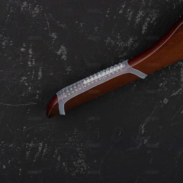 Alt view image 5 of 7 - AUEAR, 100 Pack Clear Non-Slip Rubber Clothes Grips Clothing Strips for Wood Plastic Hangers Home Stores Use