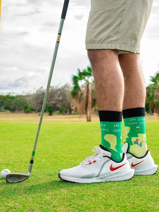 Alt view image 2 of 6 - IRISGOD I'd Rather Be Funny Dress Socks for Men and Women Humor Joke Gifts