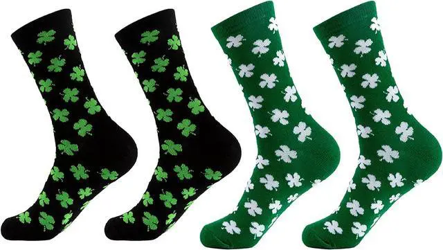 Main image of Buffalo-Plaid-Cotton-Socks - Check Crew Socks Hiking Casual Warm Socks 2-pairs Fit for women