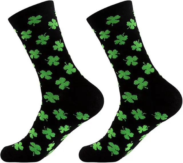 Alt view image 5 of 7 - Buffalo-Plaid-Cotton-Socks - Check Crew Socks Hiking Casual Warm Socks 2-pairs Fit for women