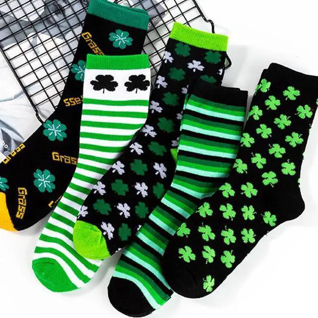 Alt view image 6 of 7 - Buffalo-Plaid-Cotton-Socks - Check Crew Socks Hiking Casual Warm Socks 2-pairs Fit for women