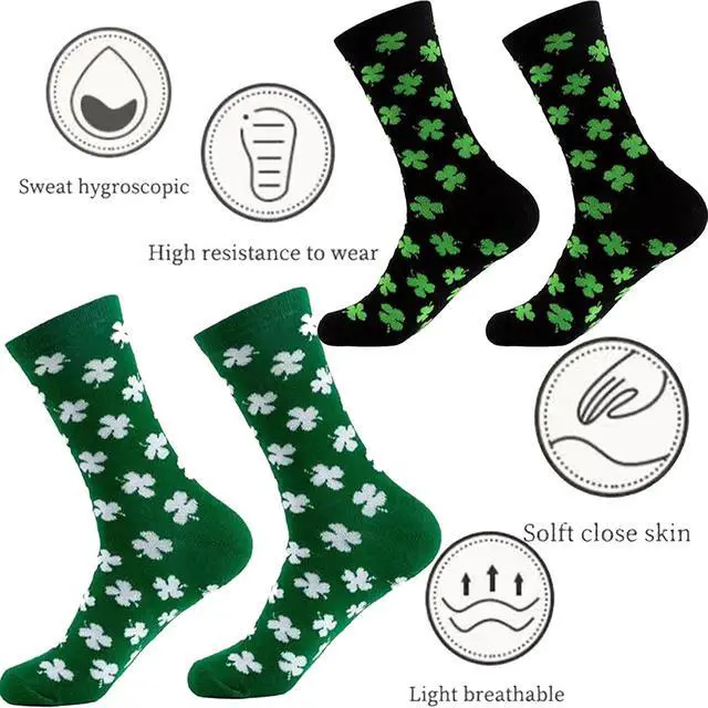 Alt view image 7 of 7 - Buffalo-Plaid-Cotton-Socks - Check Crew Socks Hiking Casual Warm Socks 2-pairs Fit for women