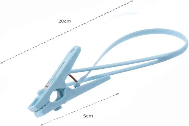 Alt view image 5 of 7 - 15 PCS Laundry Hooks Clip with Rope, Plastic Clothes Pins, Super Strong Hanger Clips for Clothing Store Home Office & Workshop