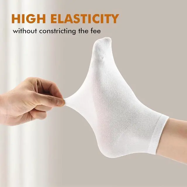 Alt view image 3 of 6 - Stanpetix Ankle Socks for Women Low Cut Womens Socks 4 Pairs