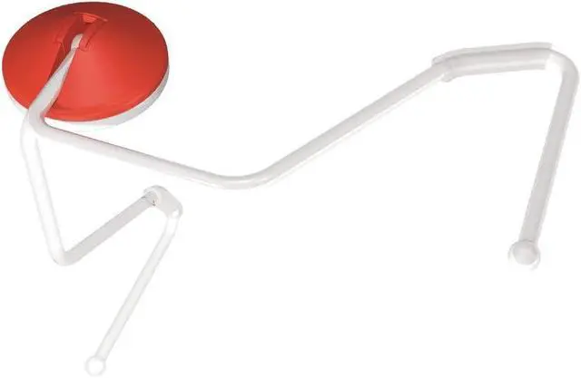 Alt view image 4 of 7 - LIHIT LAB Lightweight Purse Hanger for Table, Bag Hanger, Purse Holder, Desk Hook for Gym, Restaurant, Office, Holds up to 11 pounds, 4" x 2'', Beige (A7595-16)