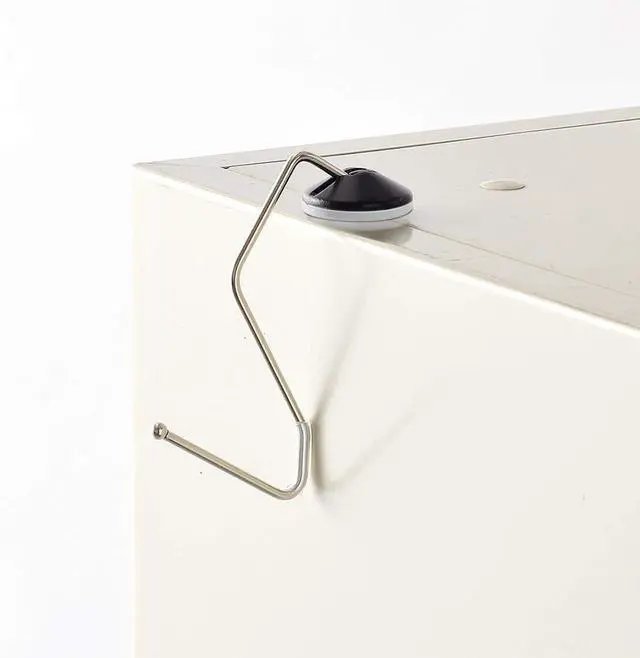 Alt view image 5 of 7 - LIHIT LAB Lightweight Purse Hanger for Table, Bag Hanger, Purse Holder, Desk Hook for Gym, Restaurant, Office, Holds up to 11 pounds, 4" x 2'', Beige (A7595-16)