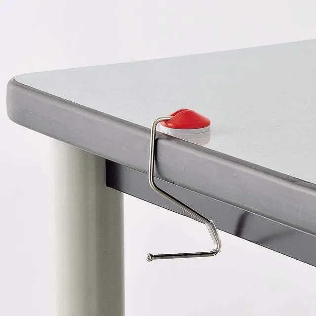 Alt view image 6 of 7 - LIHIT LAB Lightweight Purse Hanger for Table, Bag Hanger, Purse Holder, Desk Hook for Gym, Restaurant, Office, Holds up to 11 pounds, 4" x 2'', Beige (A7595-16)