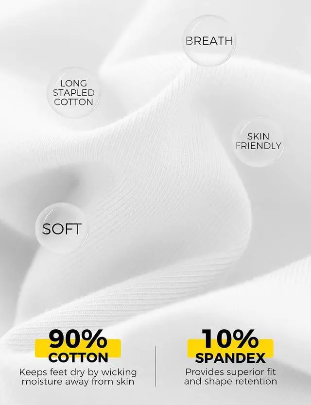 Alt view image 3 of 7 - Buauty No Show Socks Womens Men Ankle Socks Short Low Cut Invisible Liner Non Slip Casual Athletic Boat Socks 6 Pairs