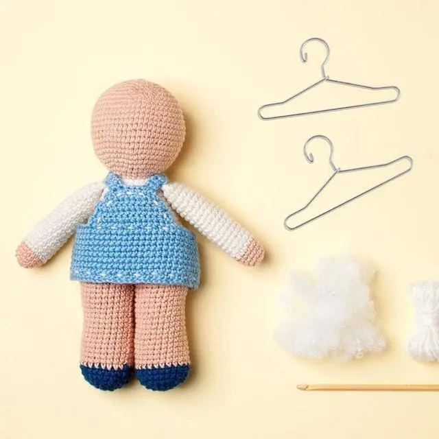 Alt view image 5 of 7 - Toddmomy 10Pcs Metal 1/12 Scale Doll Hangers, Silver Miniature Clothes Rack for 6-inch Action Figures & Tiny Outfits, Wire Garment Organizer for Dollhouse Wardrobe Accessories