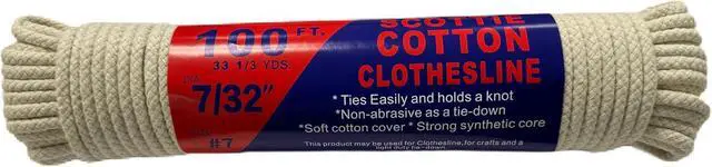 Main image of #7 7/32" x 100 ft Scottie Cotton Clothesline