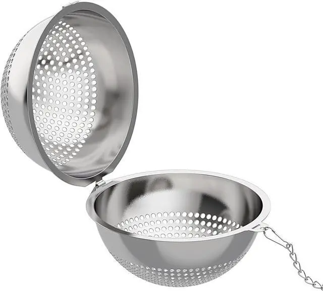Alt view image 2 of 7 - Food Grade 304 Stainless Steel Mesh Tea Ball 2.1 Inch Tea Infuser Strainer Filter Diffuser for Loose Tea