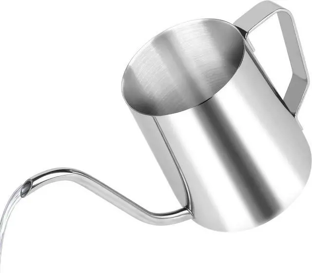 Main image of Pour Over Coffee Kettle,Gooseneck Camping Coffee Pot,Spout Tea Pot,12 oz | Hand Drip Coffee One Serving Pour Over Kettle,Filter Coffee,Drip Cup 350ML 1Pack