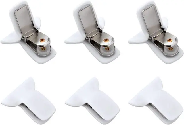 Main image of NQEUEPN 6pcs Duvet Clips for Comforter Inside, Quickly Install Padded Clips Comforter Blanket Fasteners Strong Hold Quilt Clips Duvet Snaps Prevent Comforter from Shifting Bedding Accessories